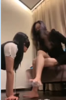 黑猫痴迷舔交，欲火焚身求欢